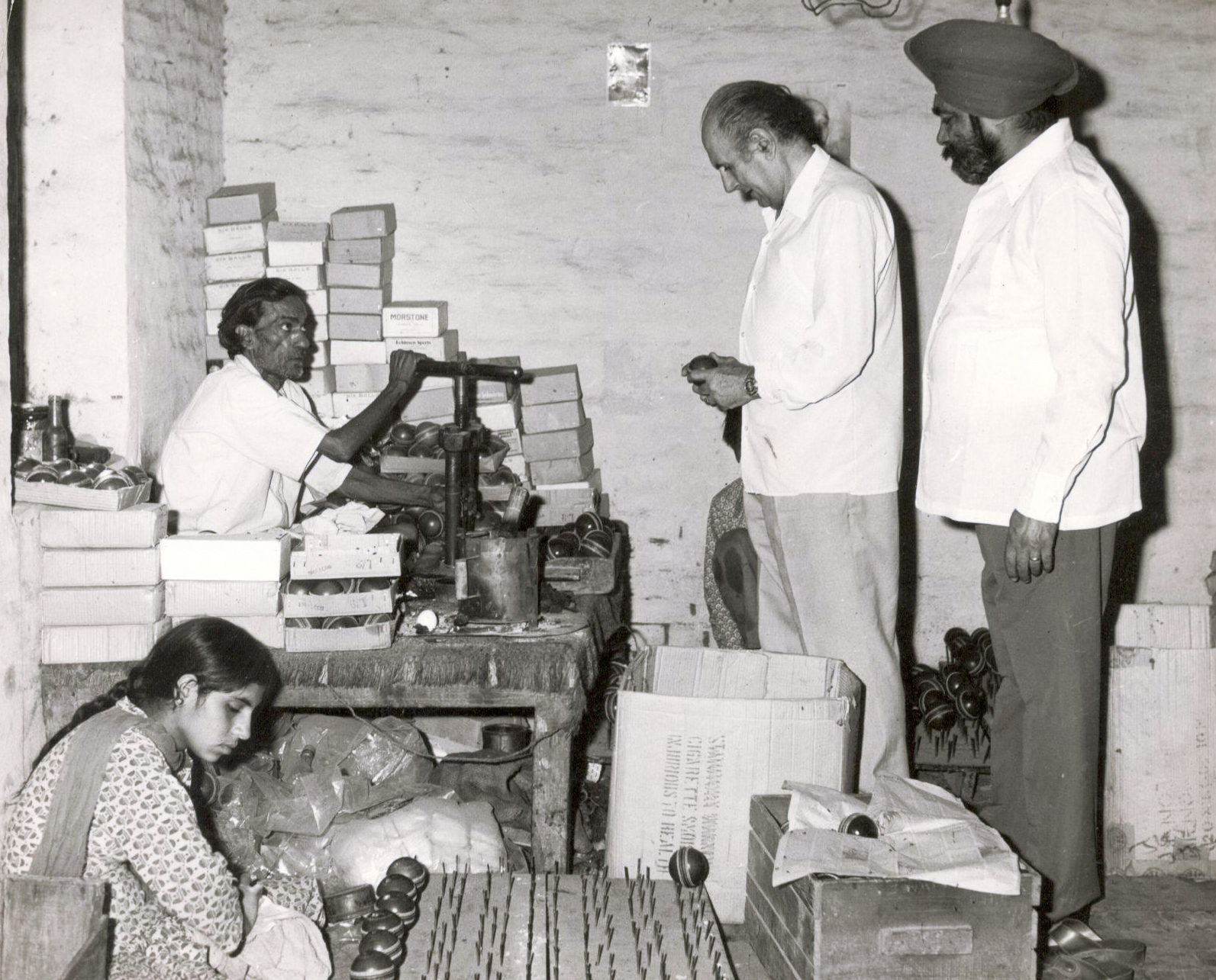 Leather Cricket balls